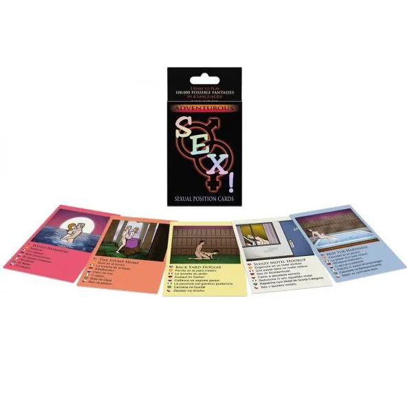 Sexe Aventureux ! Jeu de Cartes Kheper Games jeu coquin