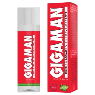 Aphrodisiaque Gigaman Crème pour Renforcer la Virilité 100 ml Ruf