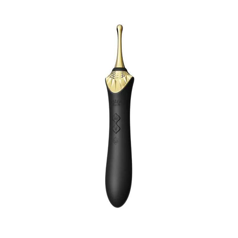 Stimulateur clitoridien Bess 2 Clitoridien Masseur Noir Zalo