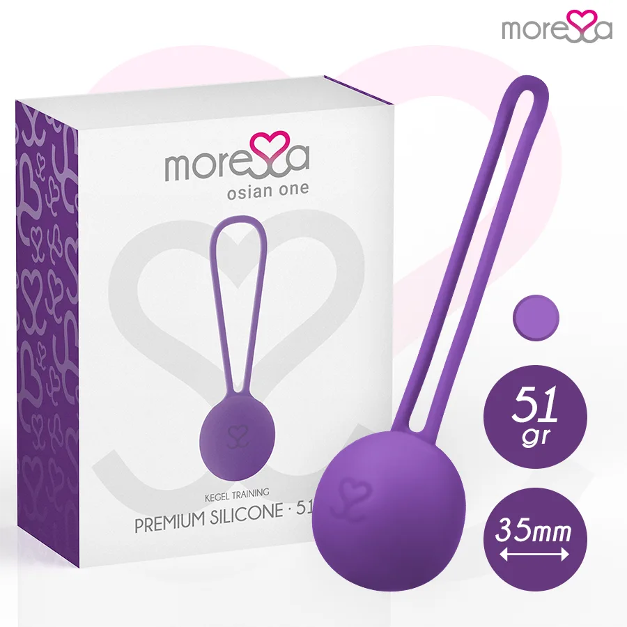Boules de geisha Osian One Premium Silicone Lilas Moressa