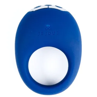 Vibromasseur Bleu Rechargeable avec Télécommande Je Joue bleu cockring