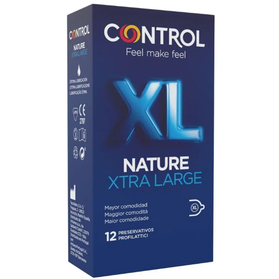 Adapta Nature XL Préservatifs 12 Unités Control