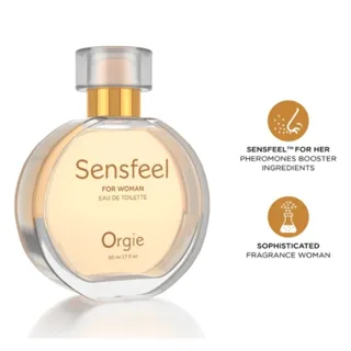 Sensfeel pour Femme Booster de Phéromones Eau de Toilette Orgie phéromones