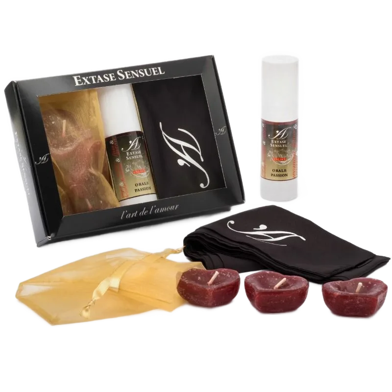 Coffre de Passion Orale Extase Sensual kit sextoy