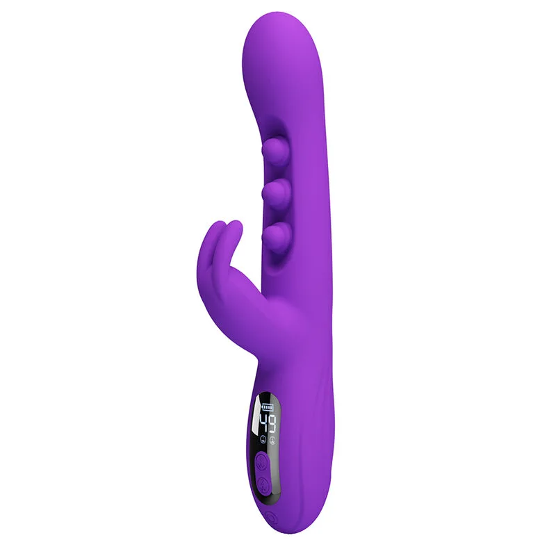 Vibromasseur Lapin Sabien avec Stimulation par Pretty Love