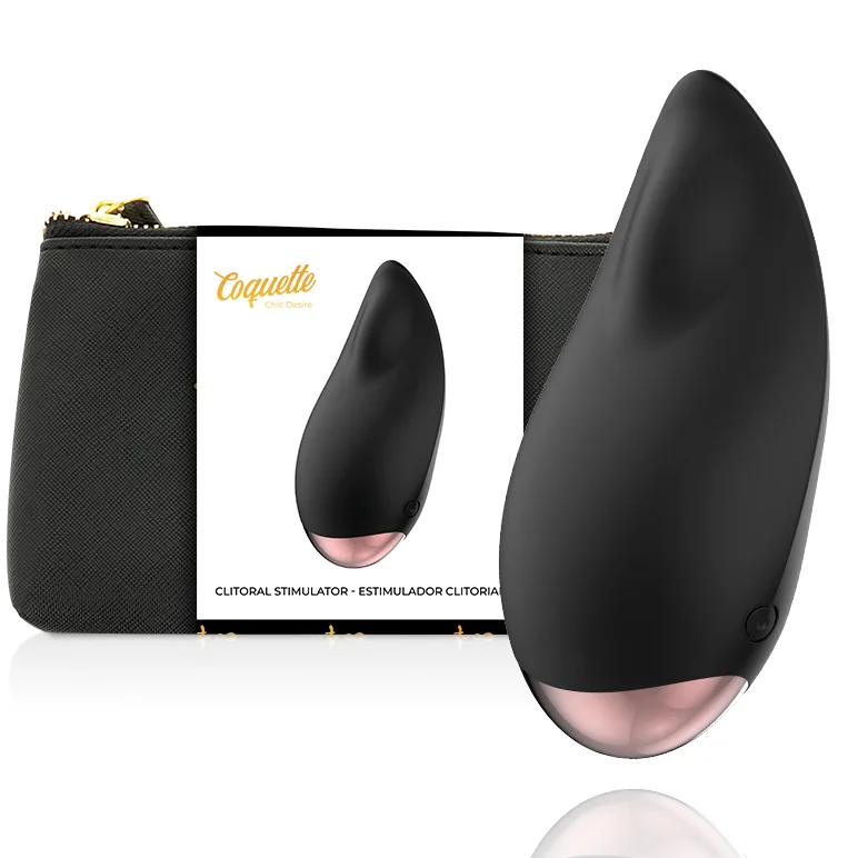 Stimulateur Clitorial Noir / Or Coquette Chic Desire modèle 2