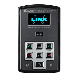 Électrostimulation Linx ElectraStim - avec son échelle de taille