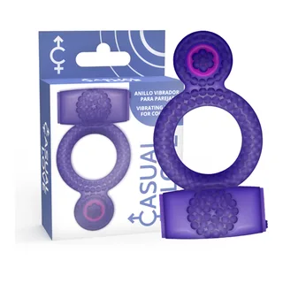 Bague Lilas Double Plaisir Casual Love - vue de dos