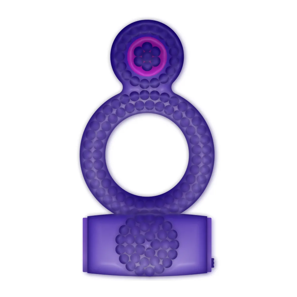 Cockring Bague Lilas Double Plaisir Casual Love