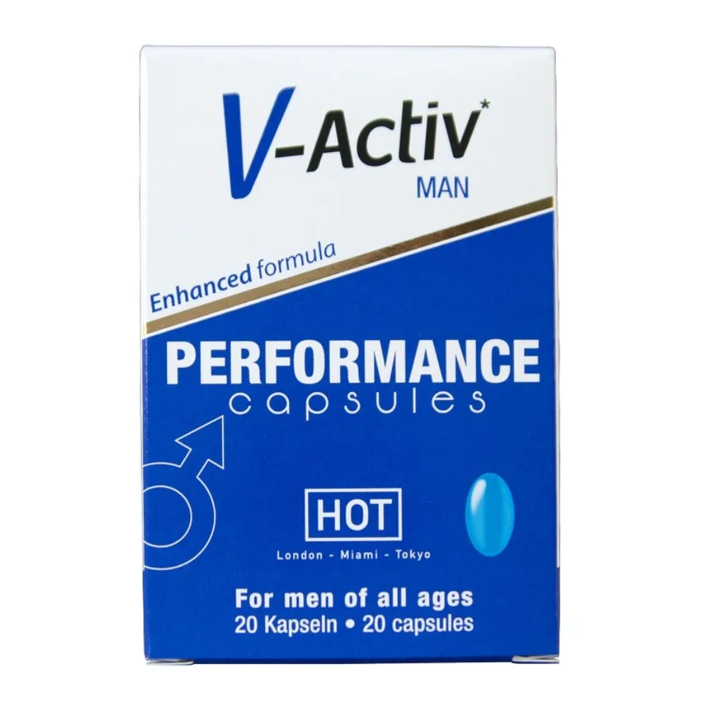 Aphrodisiaque V-activ Gélules Homme Unités Hot