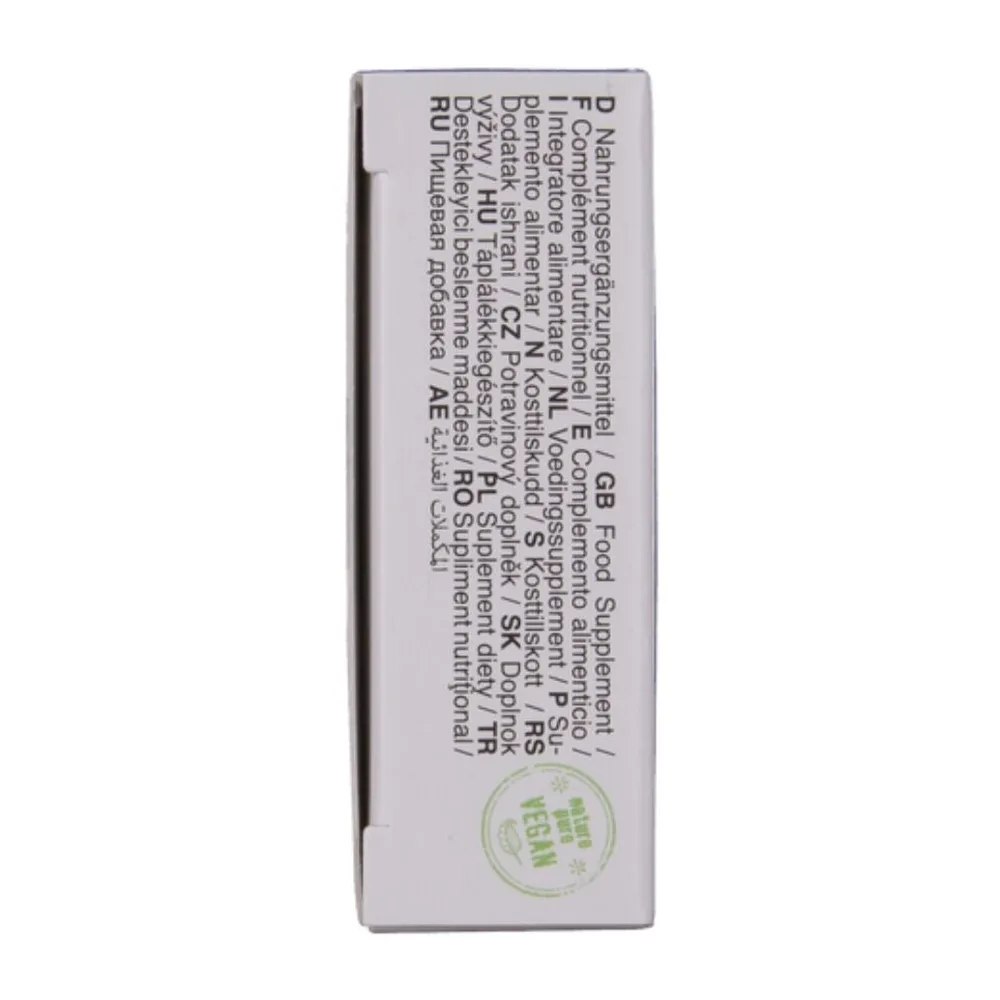 Côté de la boîte HOT eXXtreme Power Caps, 2 gélules