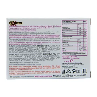 Aphrodisiaque Exxtreme Gélules