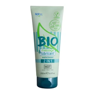 Bio Massage Lubrifiant Base Hot - vue de profil