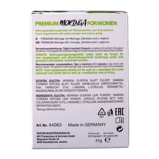 Aphrodisiaque Moringa Gélules Hot vue 4