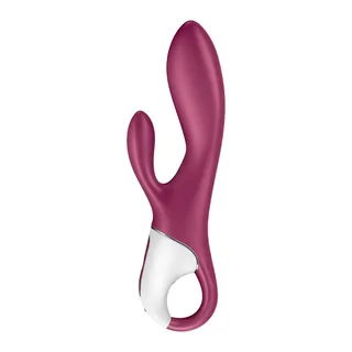 Satisfyer Heated Affair de profil, tige fine et bras clitoridien
