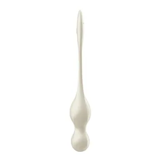 Boule de Geisha Love Birds kegel blanches Satisfyer - vue de dos