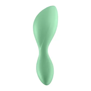 Plug anal Trendsetter Satisfyer - vue de profil - Vert