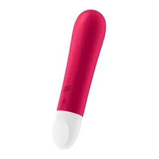 Power Bullet Satisfyer - vue de profil - Rouge