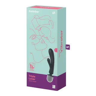 Triple Lover Satisfyer - avec sa base