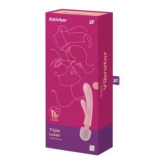 Triple Lover Satisfyer - avec son échelle de taille