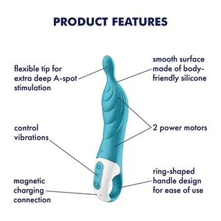 Vibromasseur Point G A-mazing 2 Satisfyer vue 4