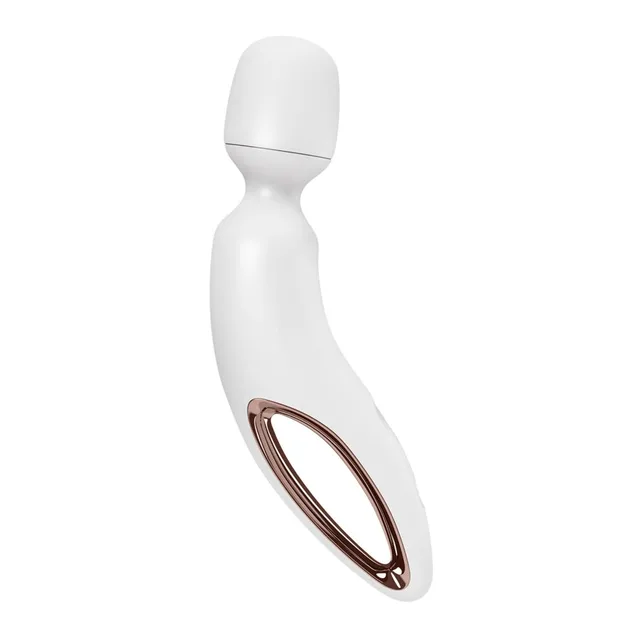 Satisfyer Wand Erland Masseur Vibrant blanc