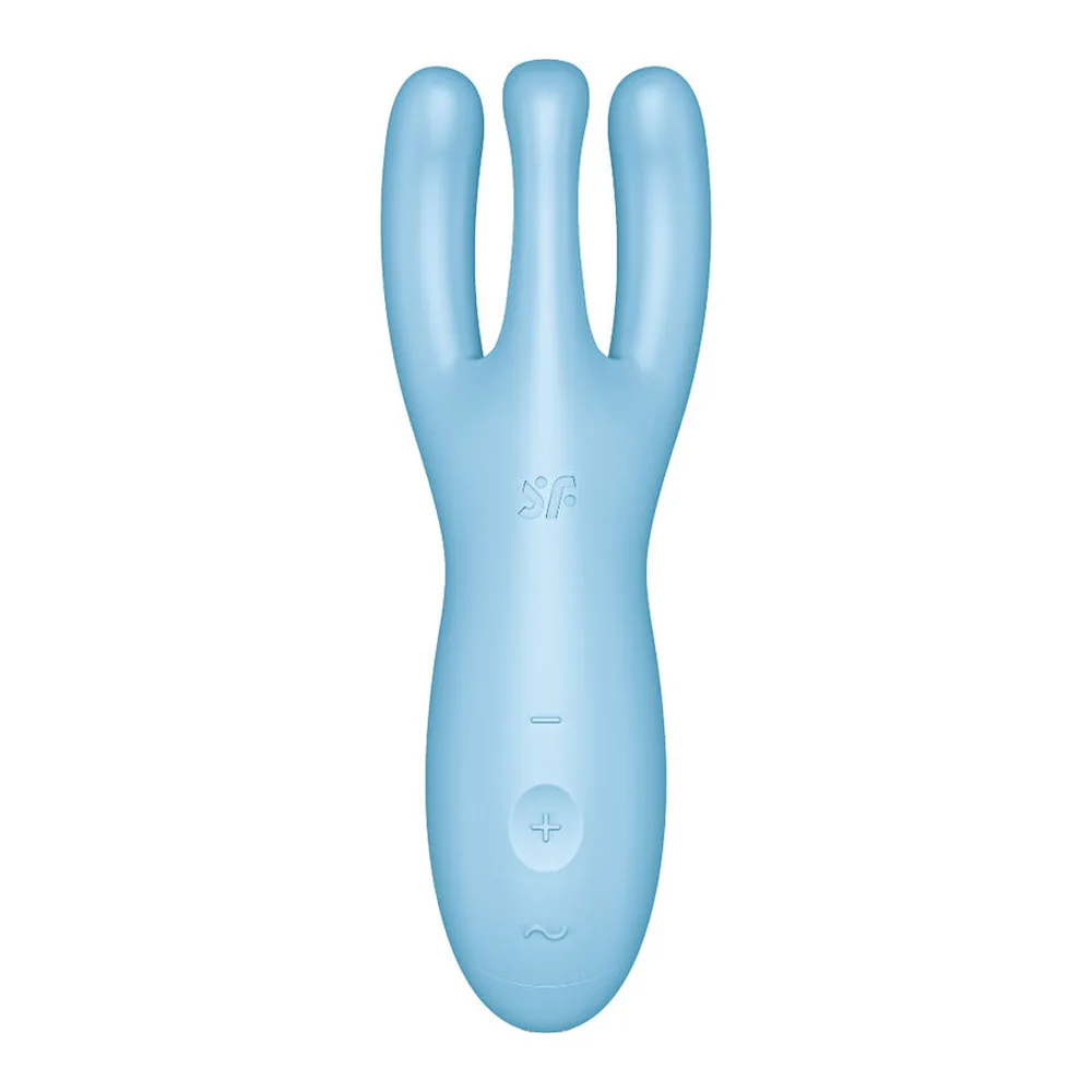 Stimulateur clitoridien Threesome 4 Satisfyer - vue de profil