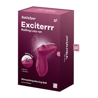 Vibrateur Exciterrr Poser sur Satisfyer - détail de la texture