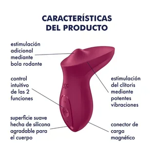 Vibrateur Exciterrr Poser sur Satisfyer - avec sa base