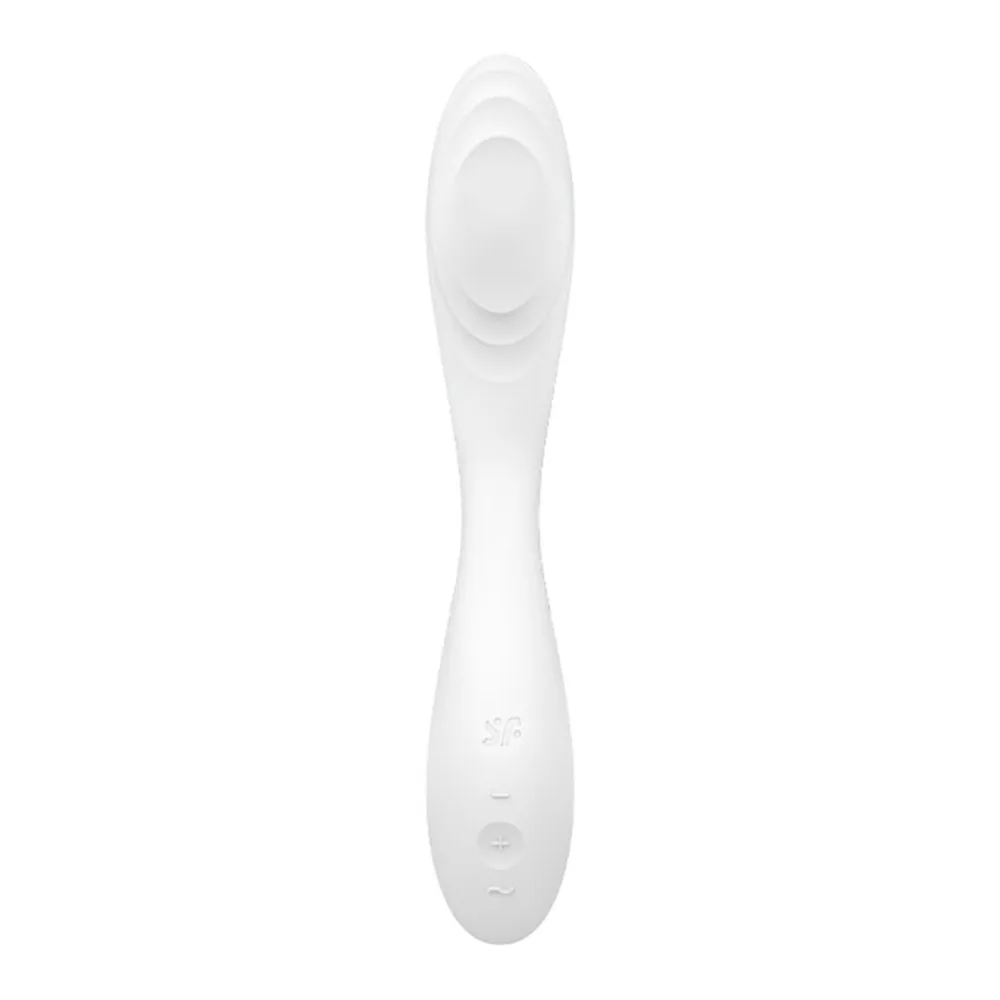 Rrrolling Pleasure Vibromasseur Point G Satisfyer - vue de profil - Vert