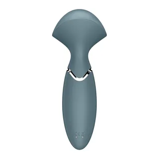 Wand Mini Wonder Satisfyer - vue de dos - Gris