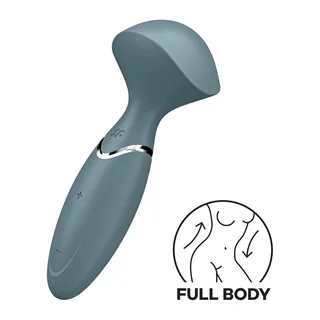 Wand Mini Wonder Satisfyer - accessoires fournis - Gris