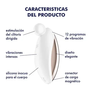 Spot Vibrateur Lay-on Satisfyer - avec sa base