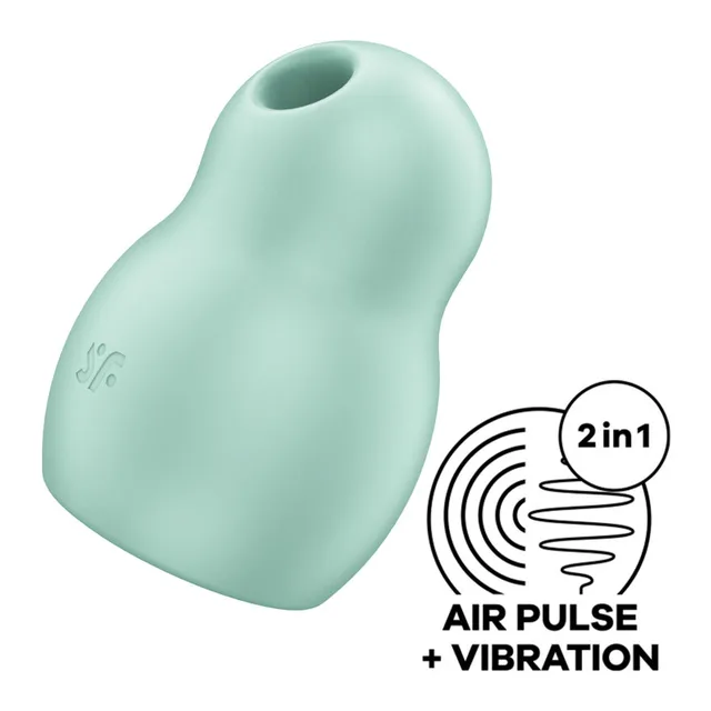Stimulateur Vibrateur Double Air vert