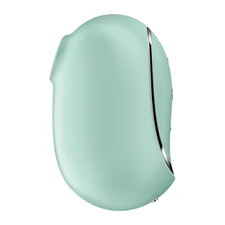 Stimulateur Vibrateur Double Air violet Satisfyer - vue de profil - Vert