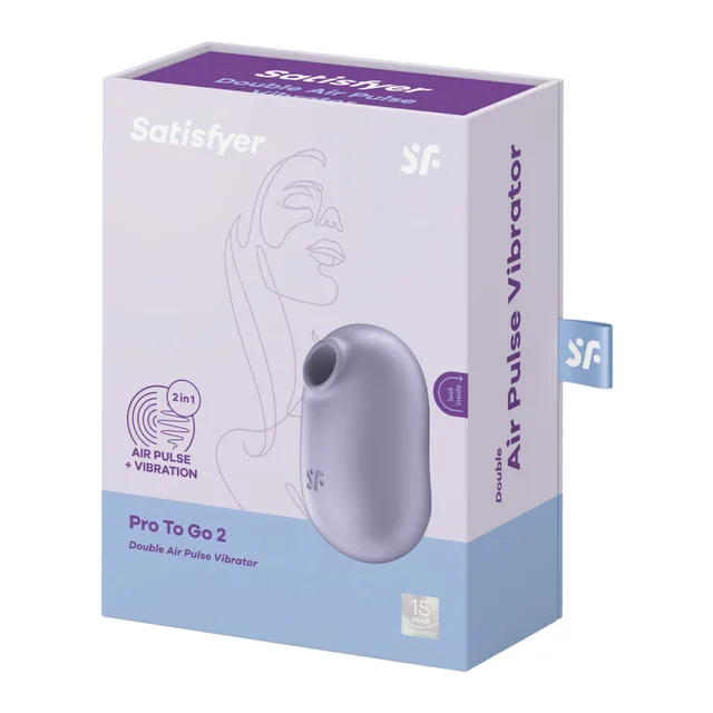 Stimulateur Vibrateur Double Air violet