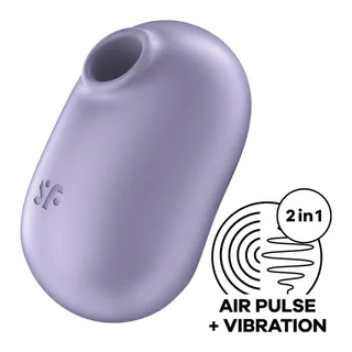 Stimulateur Vibromasseur Double Air Violet Satisfyer vue 3