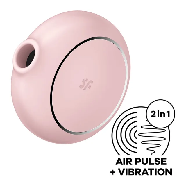 Stimulateur Vibrateur Double Air rose