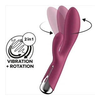 Vibromasseur Spinning Rabbit Satisfyer vue 7