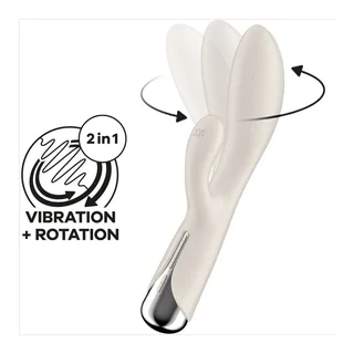 Spinning Rabbit Satisfyer - accessoires fournis
