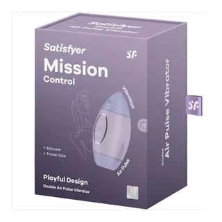 Mission Control Petit Vibrateur Satisfyer - avec son échelle de taille