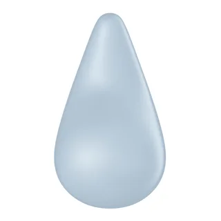 Vibrateur Dew Drop Lay-on Satisfyer - détail de la texture - Bleu