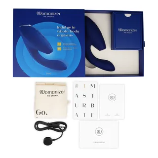 Duo 2 Stimulateur Womanizer - avec sa base