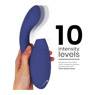 Duo 2 Stimulateur Womanizer - avec son échelle de taille