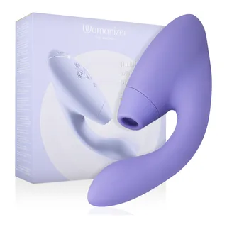 Vibromasseur rabbit Duo 2 Stimulateur Womanizer - Lilas