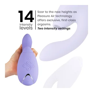 Duo 2 Stimulateur Womanizer - accessoires fournis - Lilas