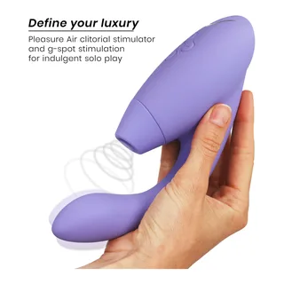 Duo 2 Stimulateur Womanizer - détail de la texture - Lilas