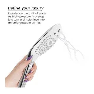 Wave Pommeau de Douche Stimulant Clitoridien Womanizer - avec sa base