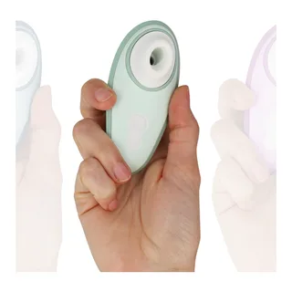 Stimulateur clitoridien Liberty 2 Womanizer - vue de profil - Vert clair