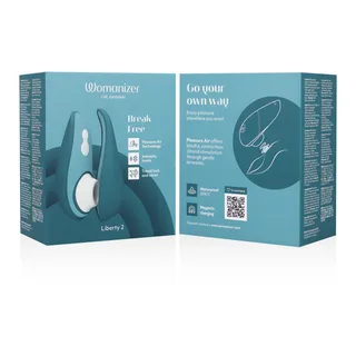 Stimulateur clitoridien Liberty 2 Womanizer - vue de dos